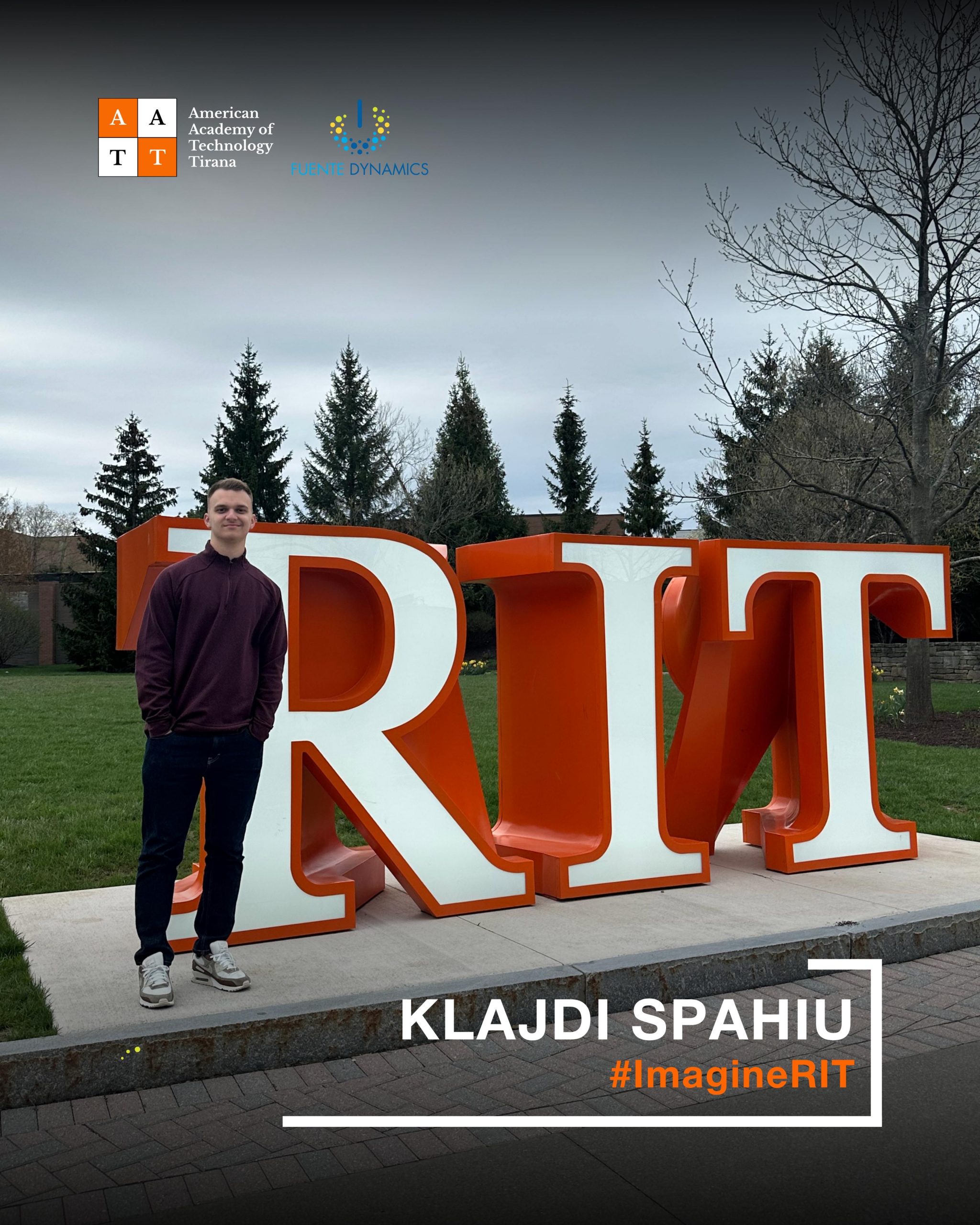 Fuente Dynamics Mbështet Pjesëmarrjen e një Studenti të AATT në Eventin Global të RIT në Nju Jork