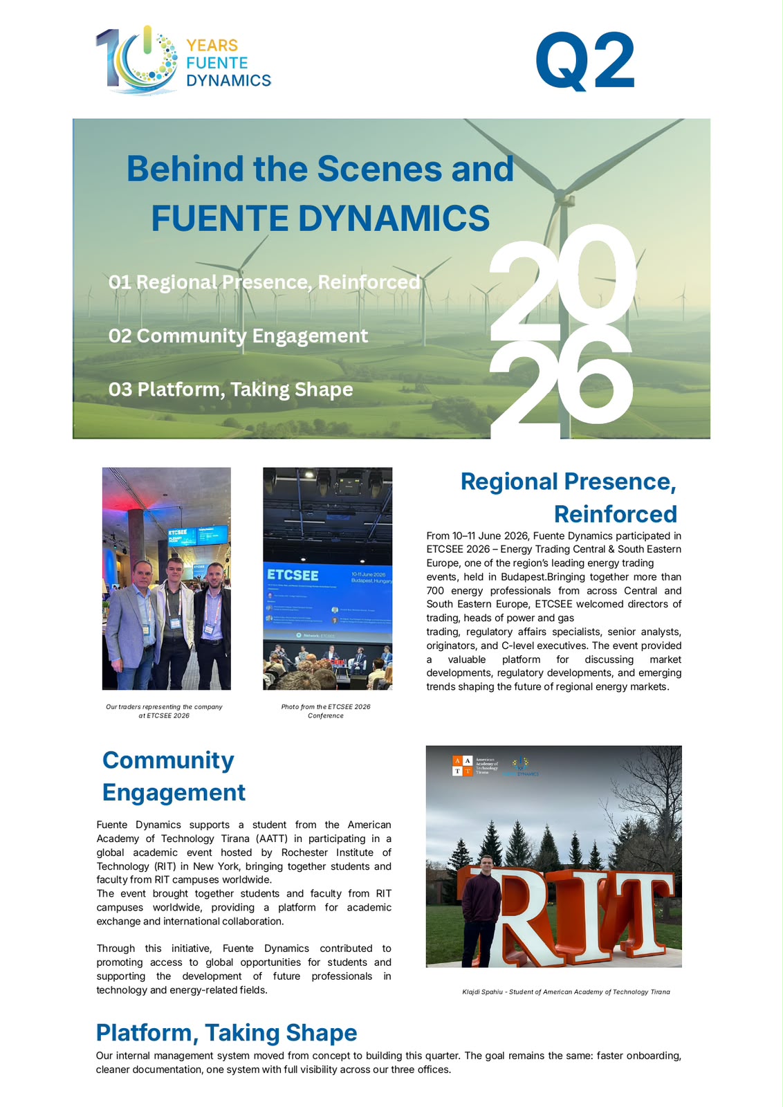 Newsletter Q2, 2026